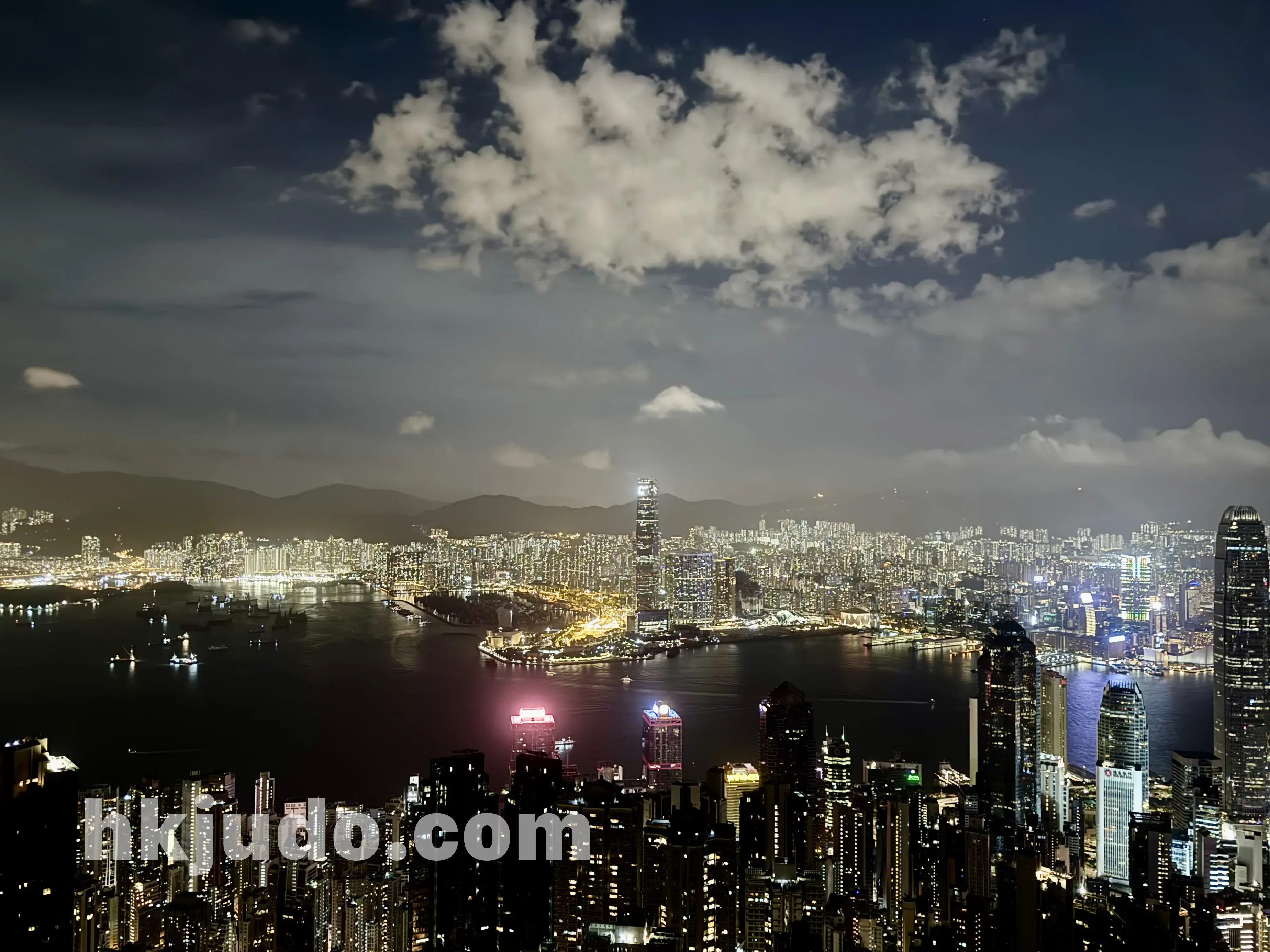 香港維港夜景