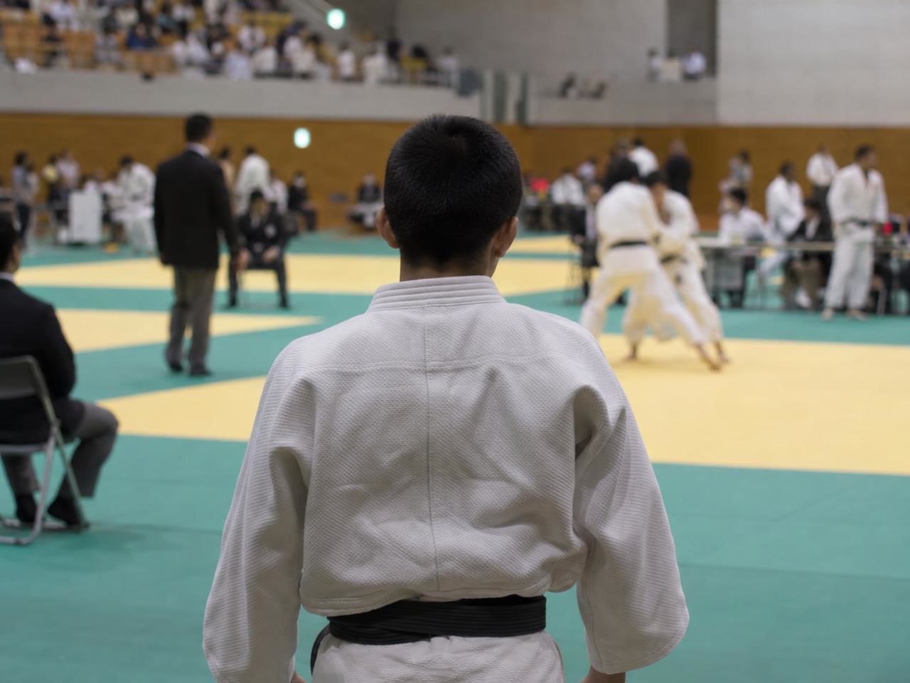 日本のジュニア柔道大会の風景（写真：Kuma／香港柔道）