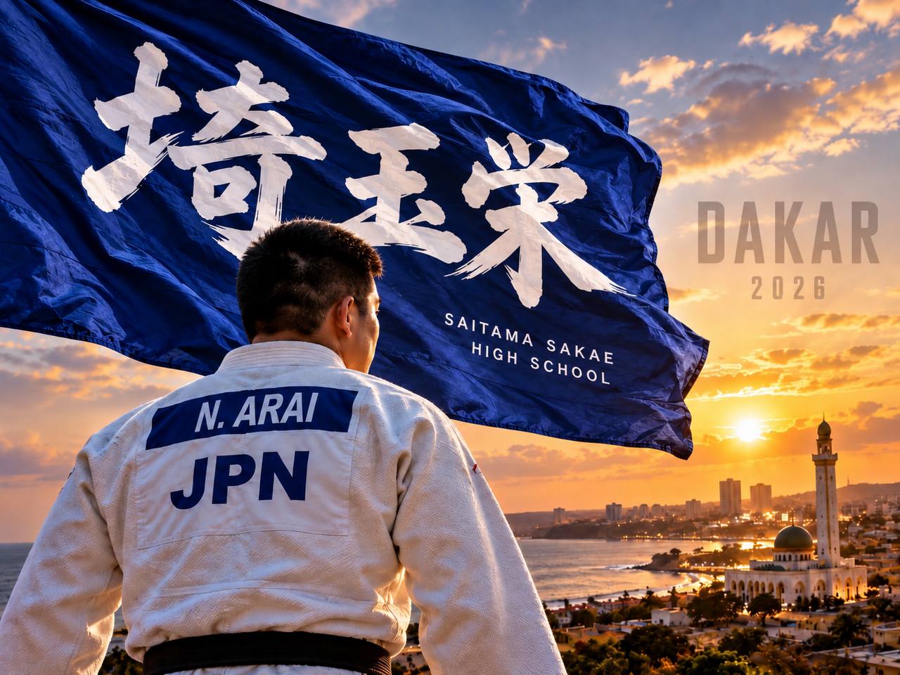 Dakar 2026 Youth Olympic Judo: Japan Send Arai Naito in the Men’s 100 kg
