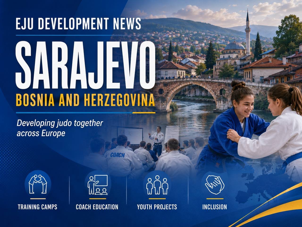 EJU Approves 2027 Calendar as European Judo Plans Its Next Stage