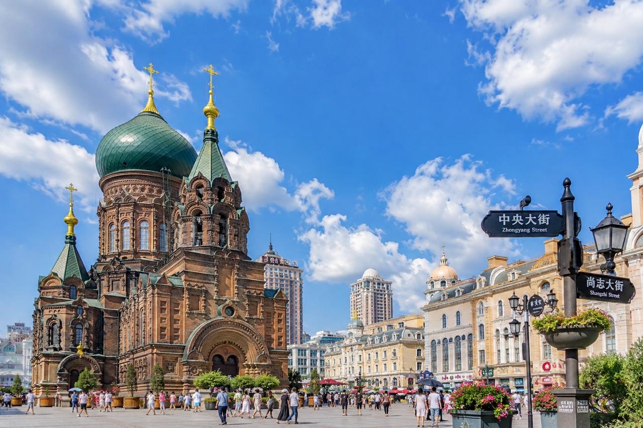 St. Sophia Cathedral in Harbin, Heilongjiang Province